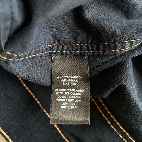 Lafayette 148 New York Pants Women’s 8 Mercer Corduroy Bell Bottom Flared Ink - Picture 7 of 11